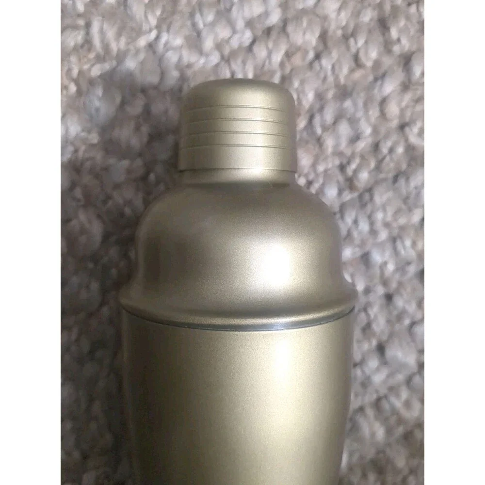 Cocktail Martini Shaker Stainless Steel Gold, 24 oz